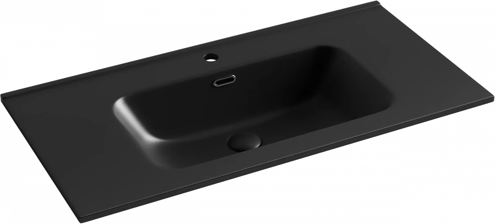 Раковина Sancos Element CN7002MB 910*465 мм (чёрный матовый)