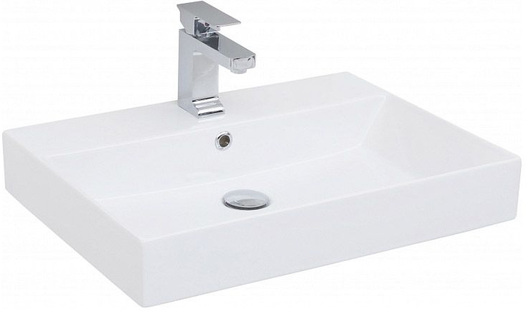 Раковина Aquanet Sanovit Slim Synergy 700*450 мм (белый)