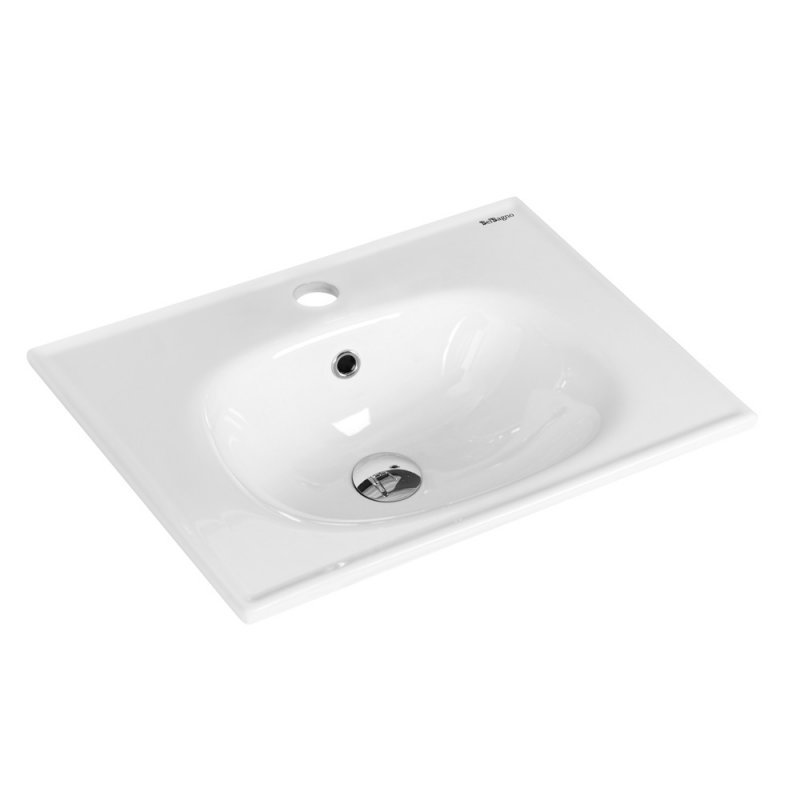 Раковина BelBagno BB1923-600 605*460 мм (белый)