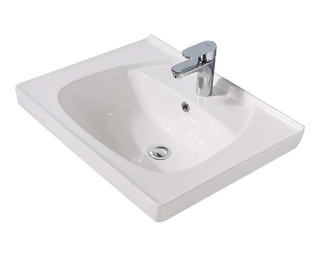 Раковина BelBagno  BB-500-PM-LVB 500*400 мм (белый)
