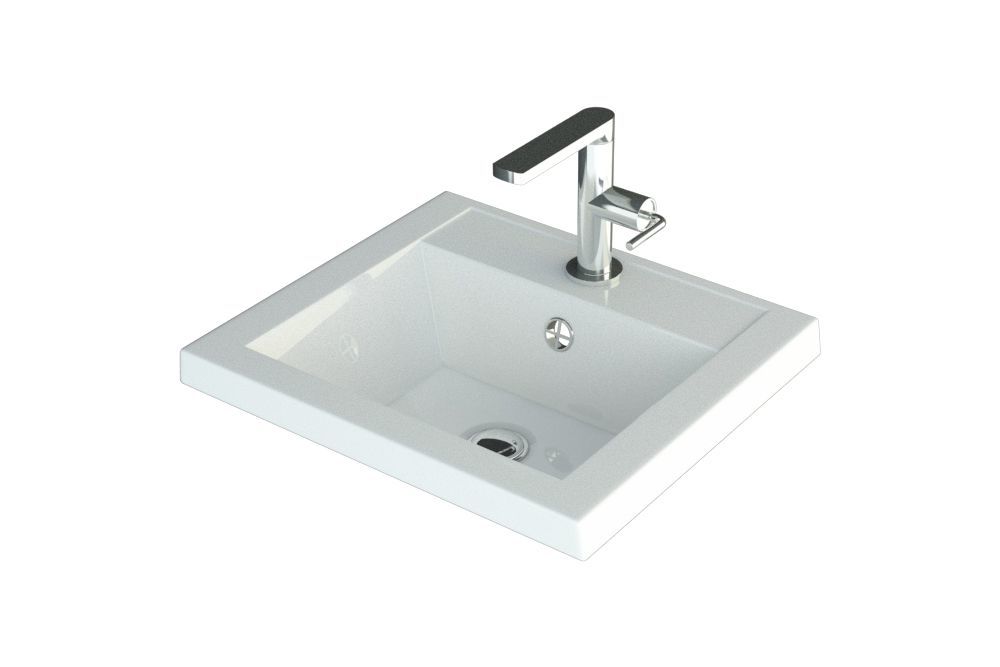 Раковина Art&Max AM-LAV-400-MR-A 400*351 мм (белый)