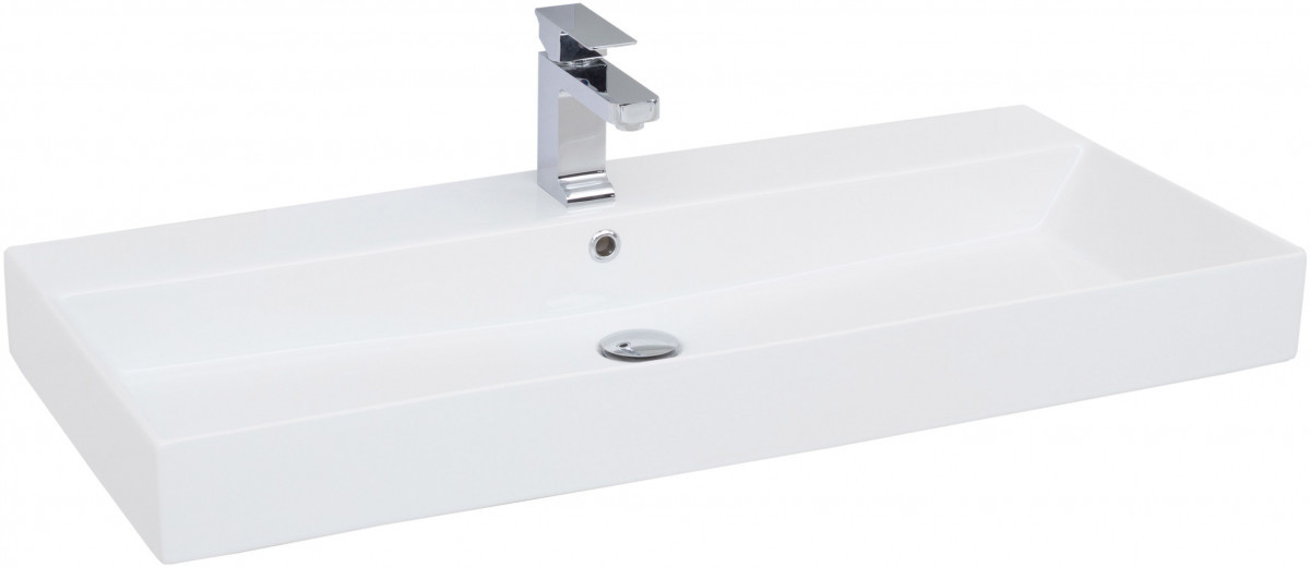 Раковина Aquanet Sanovit Slim Synergy 1000*450 мм (белый)