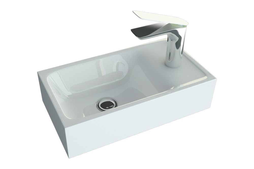 Раковина Art&Max AM-LAV-500-MR-Mini 505*266 мм (белый)