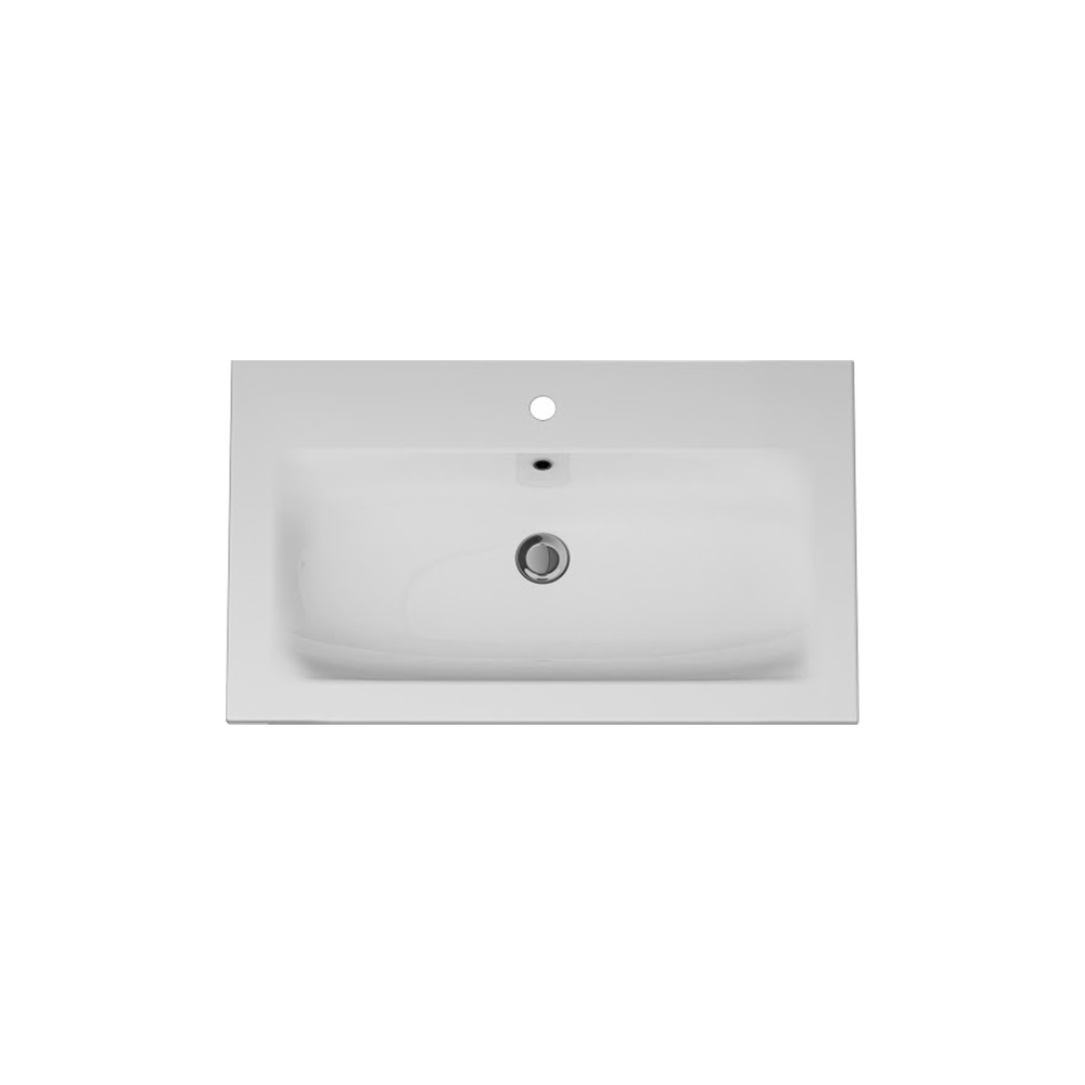 Раковина АМ.РМ Spirit 2.0 M70AWCC0802WG 800*495 мм (белый)