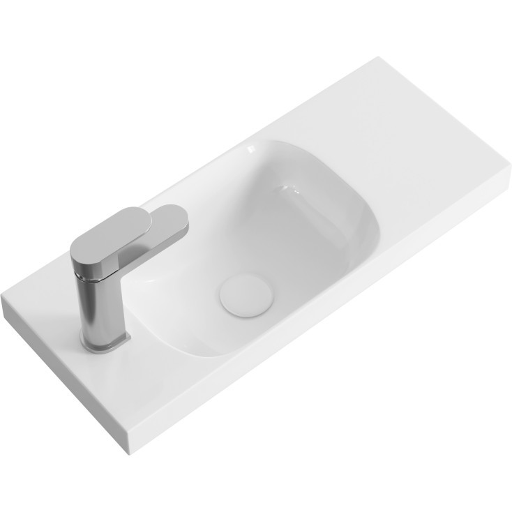 Раковина Aqwella Compact Slim CMPSL.06.04.D 600*250 мм (белый)