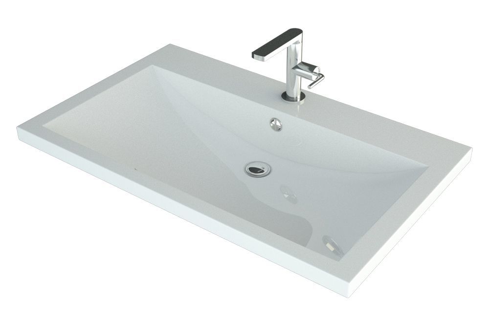 Раковина Art&Max AM-LAV-750-MR-A 750*480 мм (белый)