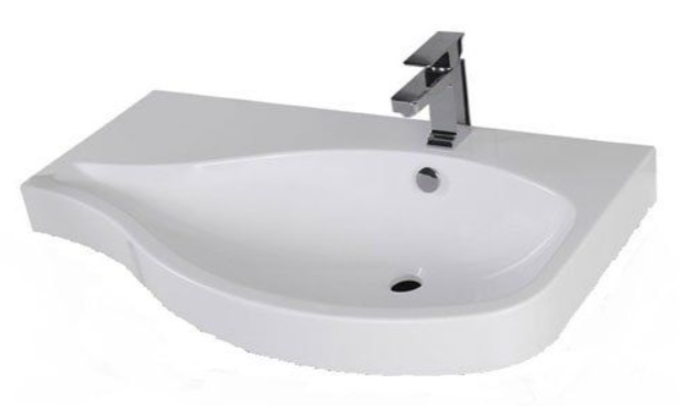 Раковина Aquanet Сопрано 95 R 950*540 мм (белый)