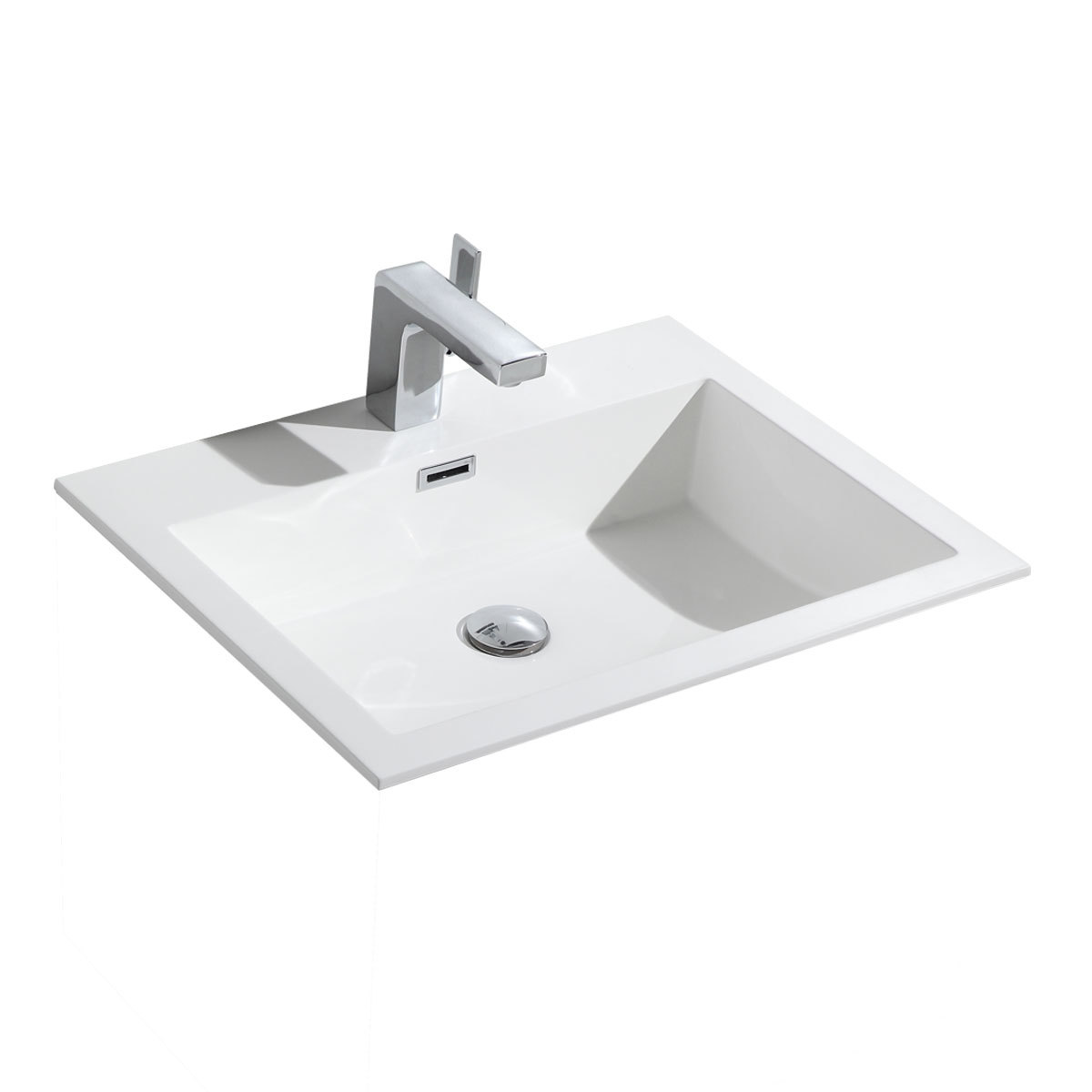 Раковина Vincea Luka VCB-13600W 600*480 мм (белый)