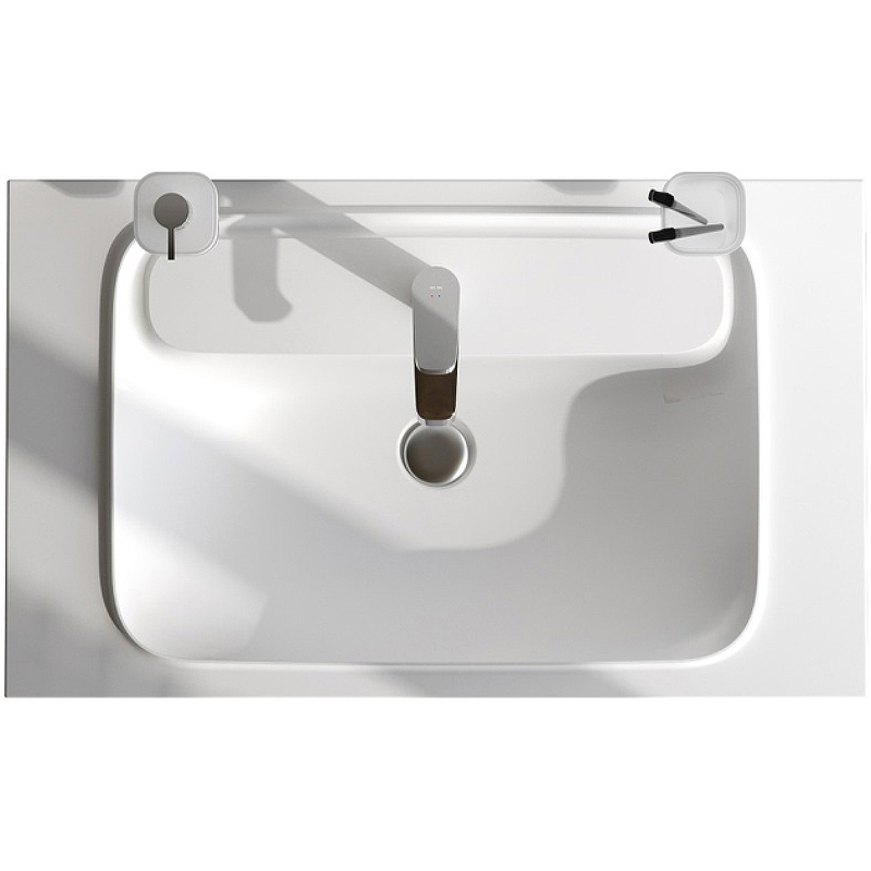 Раковина АМ.РМ Func M8FWPC0800WM 808*492 мм (белый матовый)
