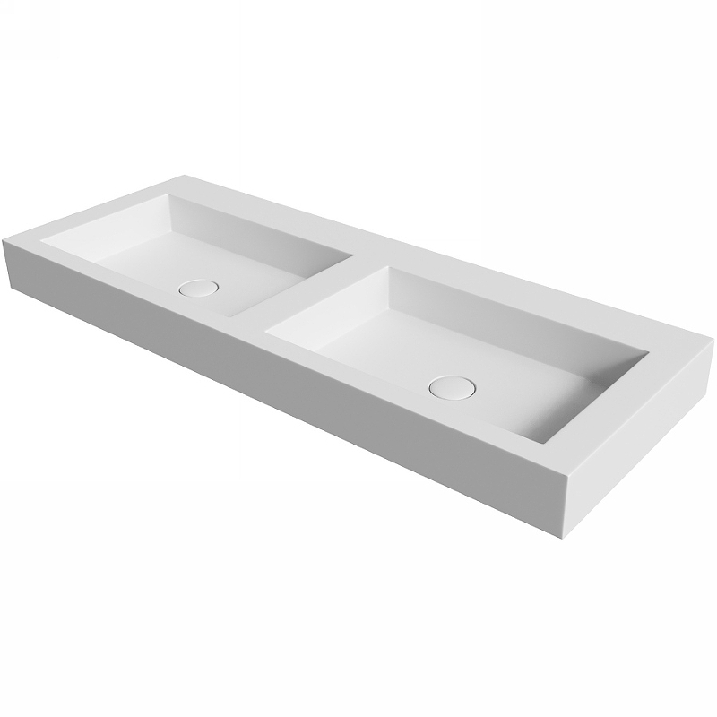 Раковина ArmadiArt Flat ST 888-120 1204*452 мм (белый)