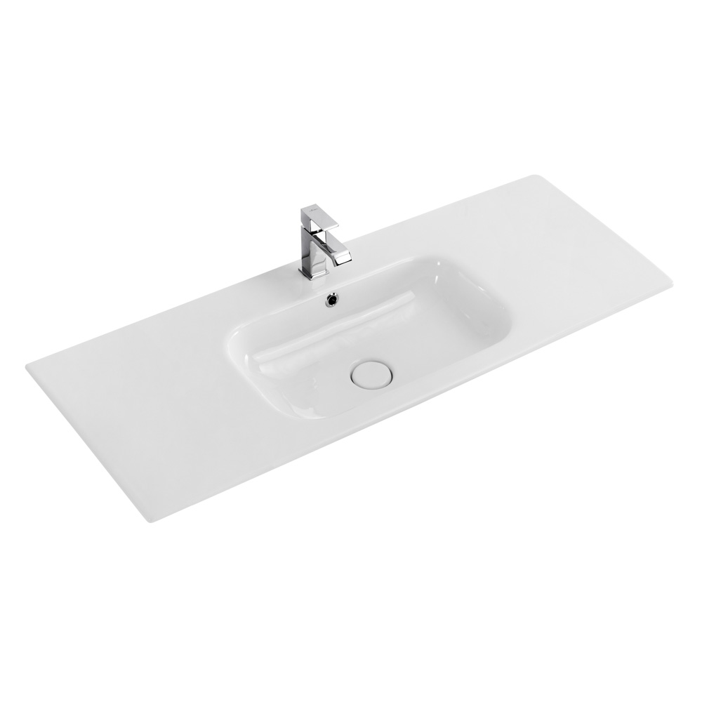 Раковина Cezares Eco-Cer CZR-NAT-120-LVB 1200*460 мм (белый)