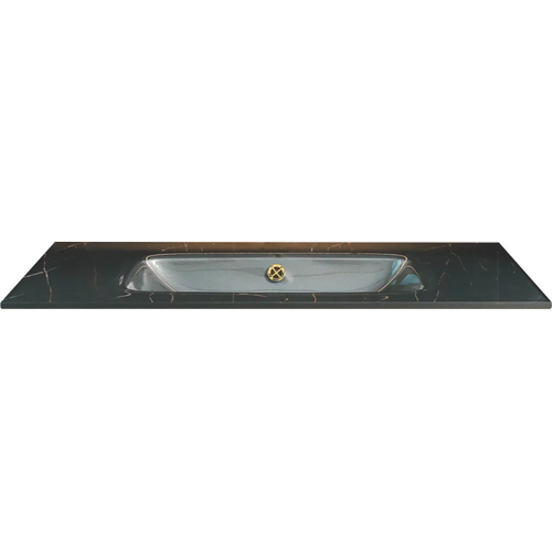 Раковина ArmadiArt Lucido 852-100-GR 1010*520 мм (графит)