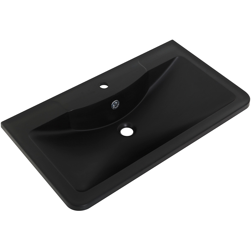 Раковина BelBagno BB800/455-LV-ART-ALR-NERO 800*455 мм (черный матовый)
