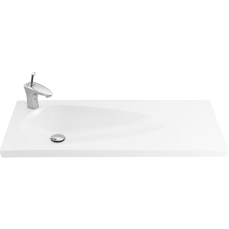 Раковина Creavit Trump TP120-00CB00E-0000 1204*450 мм (белый)