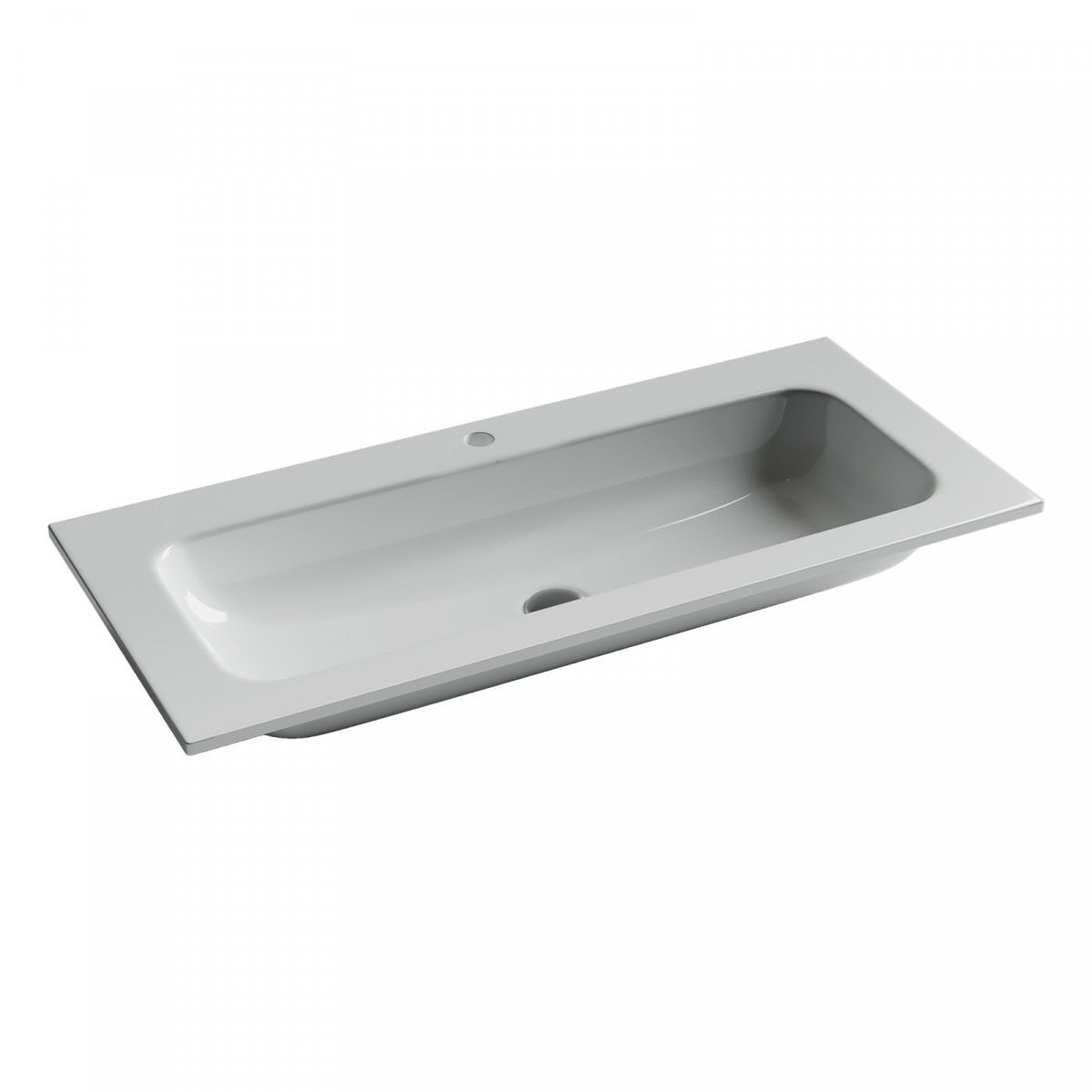 Раковина встраиваемая Ceramica Nova Element CN7013 1010*457 мм (белый)