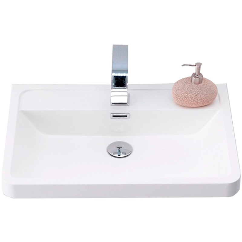 Раковина BelBagno EA-600-LVB 600*420 мм (белый)