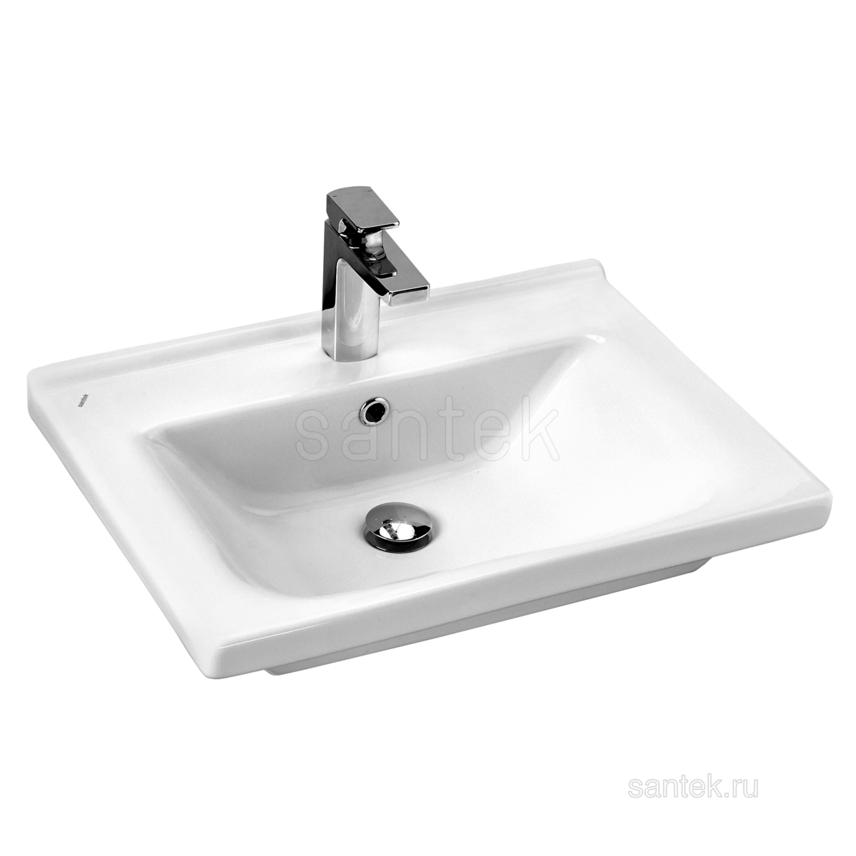 Раковина Santek Миранда 1WH302421 600*435 мм (белый)