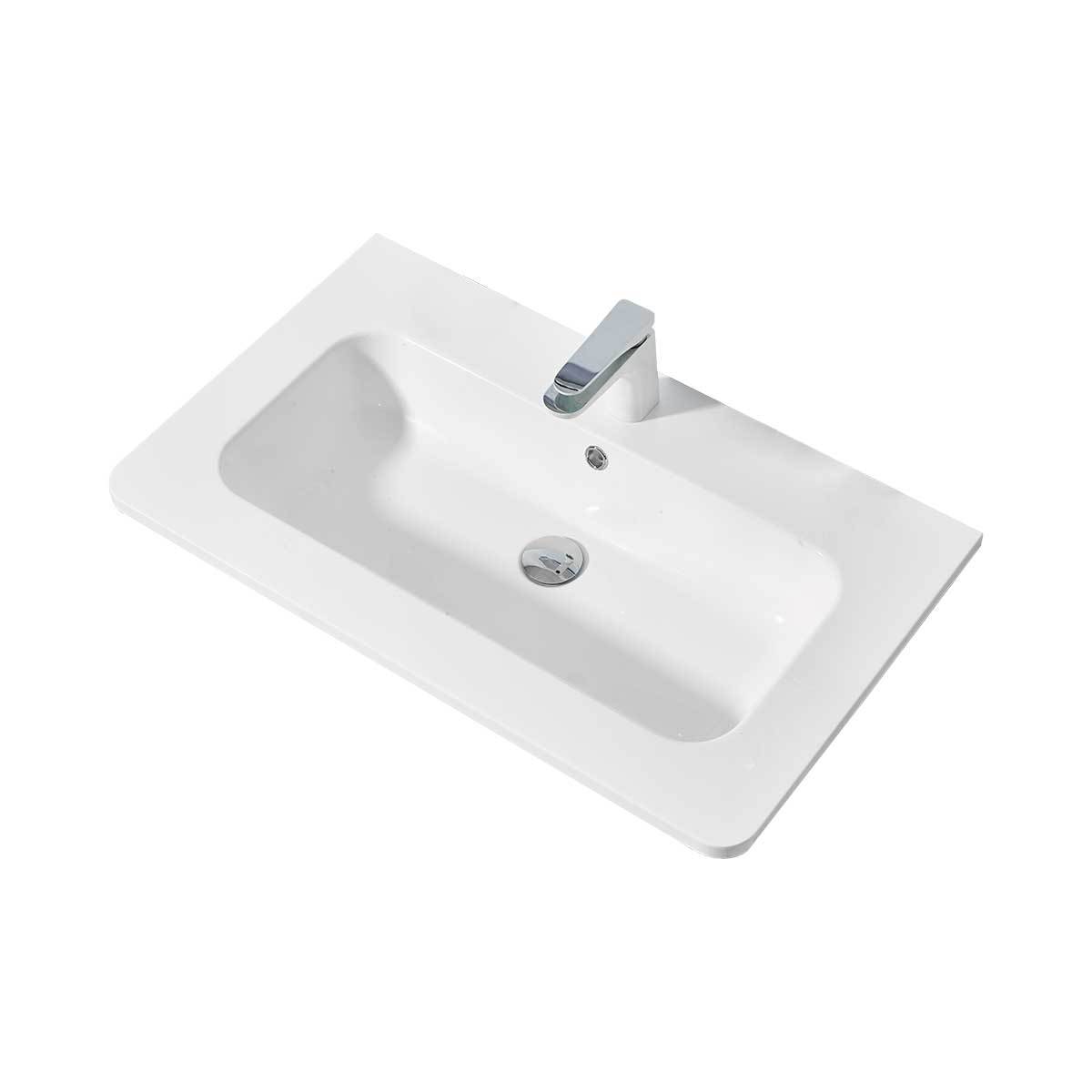 Раковина Vincea Alba VCB-1A800W 800*480 мм (белый)