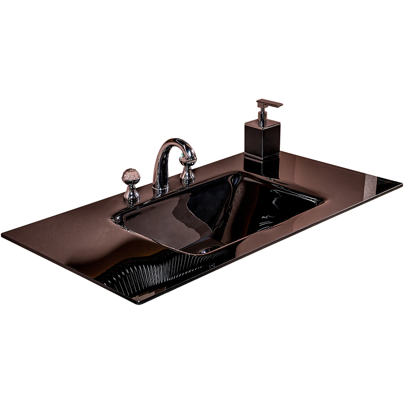 Раковина ArmadiArt 852-100-B 1010*520 мм (чёрный)