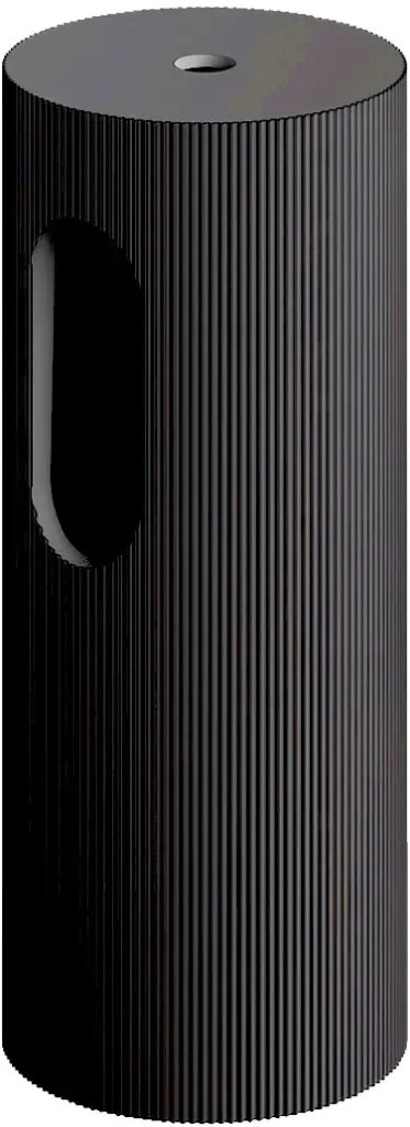 Пьедестал для раковины Boheme Sole Corian 801-Base-Rib-A (антрацит)