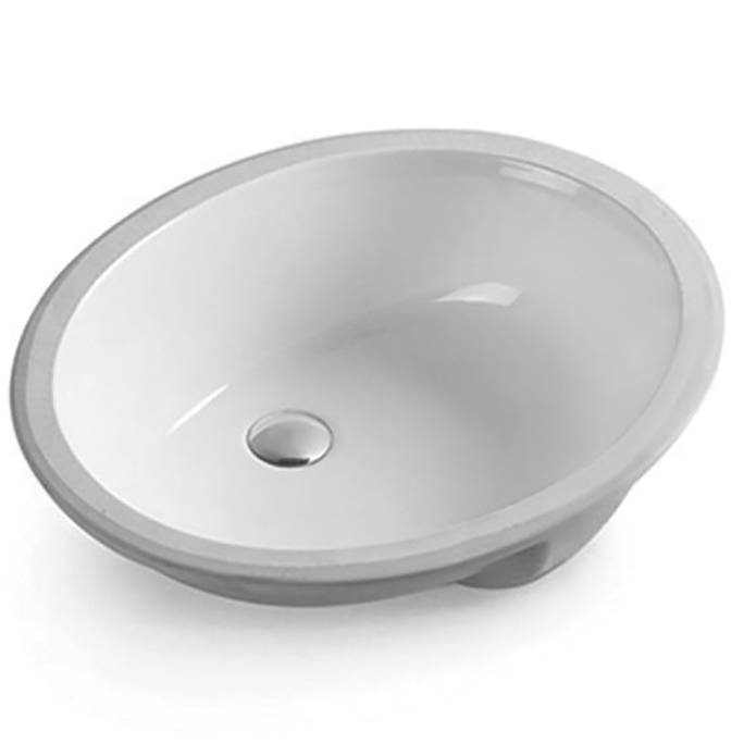 Раковина встраиваемая SantiLine SL-3002 600*390 мм (белый)