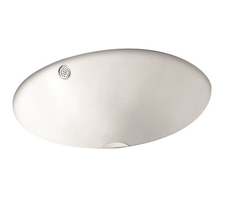 Раковина встраиваемая AQUAme AQM5014 430*430 мм (белый)