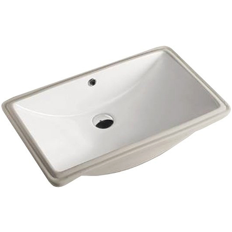 Раковина встраиваемая SantiLine SL-3006 600*375 мм (белый)