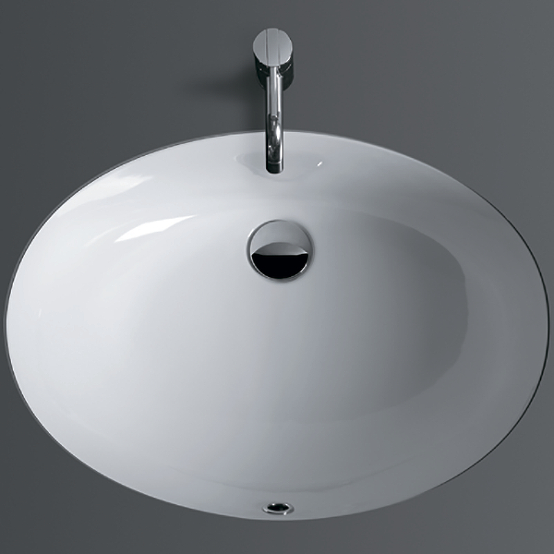 Раковина встраиваемая Simas Lavabi d'arredo S53bi 580*435 мм (белый)
