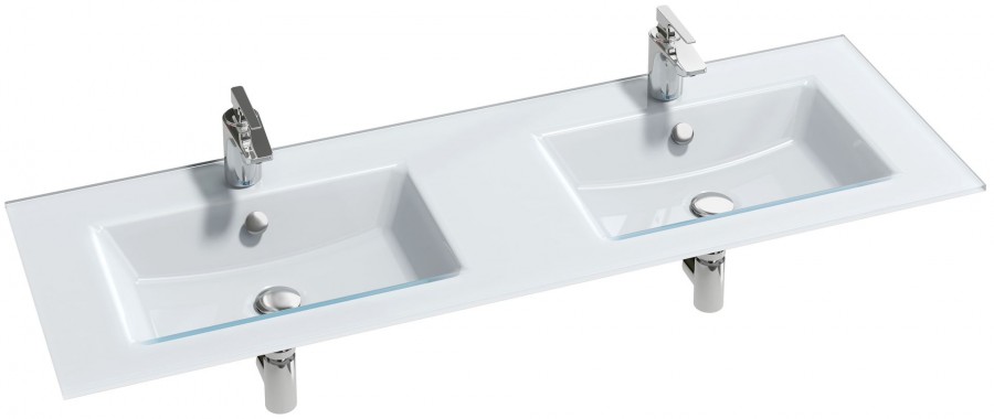 Раковина двойная Jacob Delafon Vox EB2100-DD1 1412*465 мм (белый)