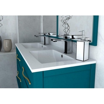 Раковина двойная Cezares Tiffany 50211 1200*460 мм (белый)