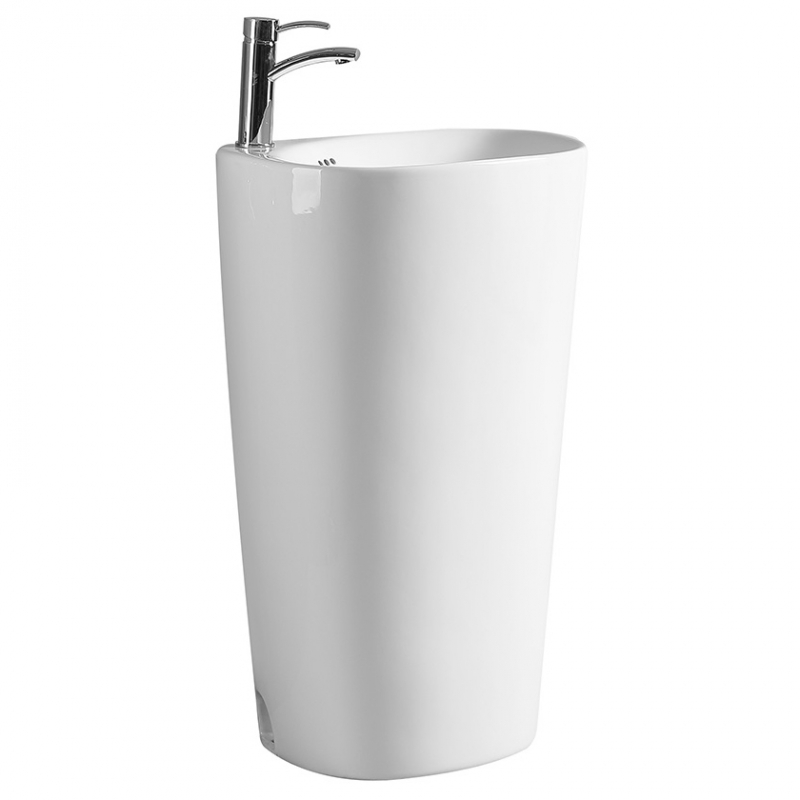 Раковина напольная SantiLine SL-4001 520*400 мм (белый)