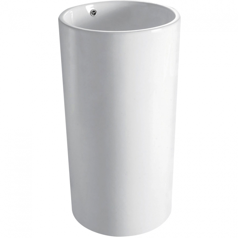 Раковина напольная SantiLine SL-4006 460*445 мм (белый)