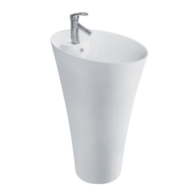 Раковина напольная CeramaLux WK8100-1 450*450 мм (белый)