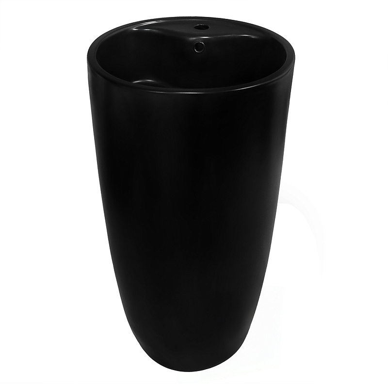 Раковина напольная Azario Tea AZ-M30149MB 450*450 мм (чёрный)