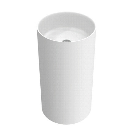 Раковина напольная AQUAme AQM5016 400*400 мм (белый)