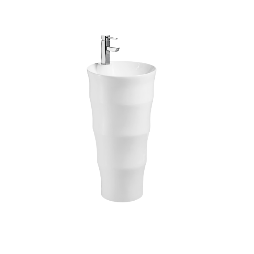 Раковина напольная Cerutti SPA Marko CT7833 420*420 мм (белый)