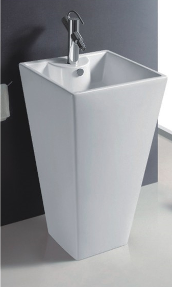 Раковина напольная Gid Nb145 465*465 мм (белый)