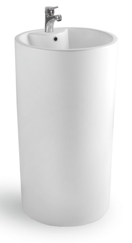 Раковина напольная Gid Nb135 440*460 мм (белый)