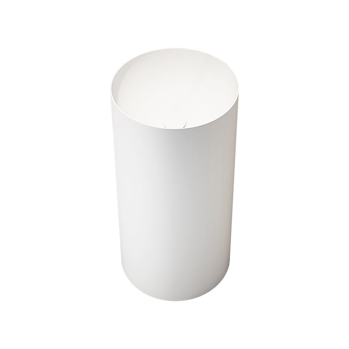 Раковина напольная Vincea Solid Surface VBS-6SP01MW 400*400 мм (белый матовый)