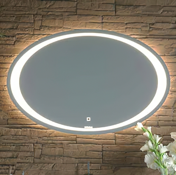 Зеркало Aqwella Clarberg Ellipse ELI0210 1000*650 мм (LED)