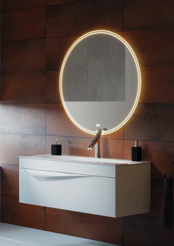 Зеркало Aqwella Clarberg Circle CIR0210 1000*1000 мм (LED, подогрев)