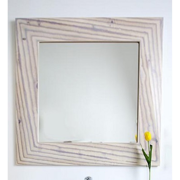 Зеркало Aqwella Clarberg Papyrus-wood Pap-w.02.10/LIGHT 1000*1000 мм (светлое дерево)