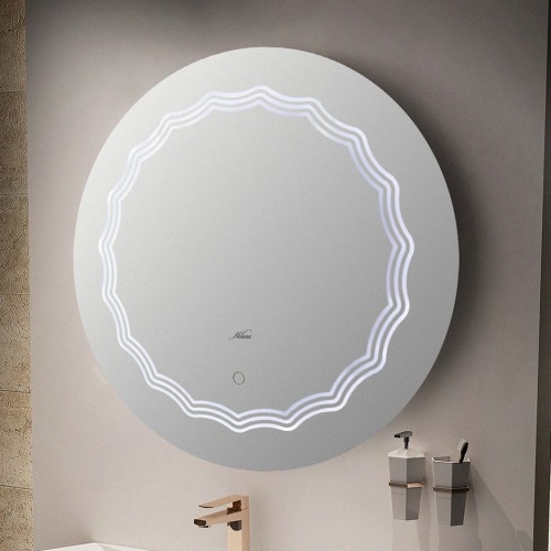 Зеркало Melana MLN-LED085 600*600 мм (LED)