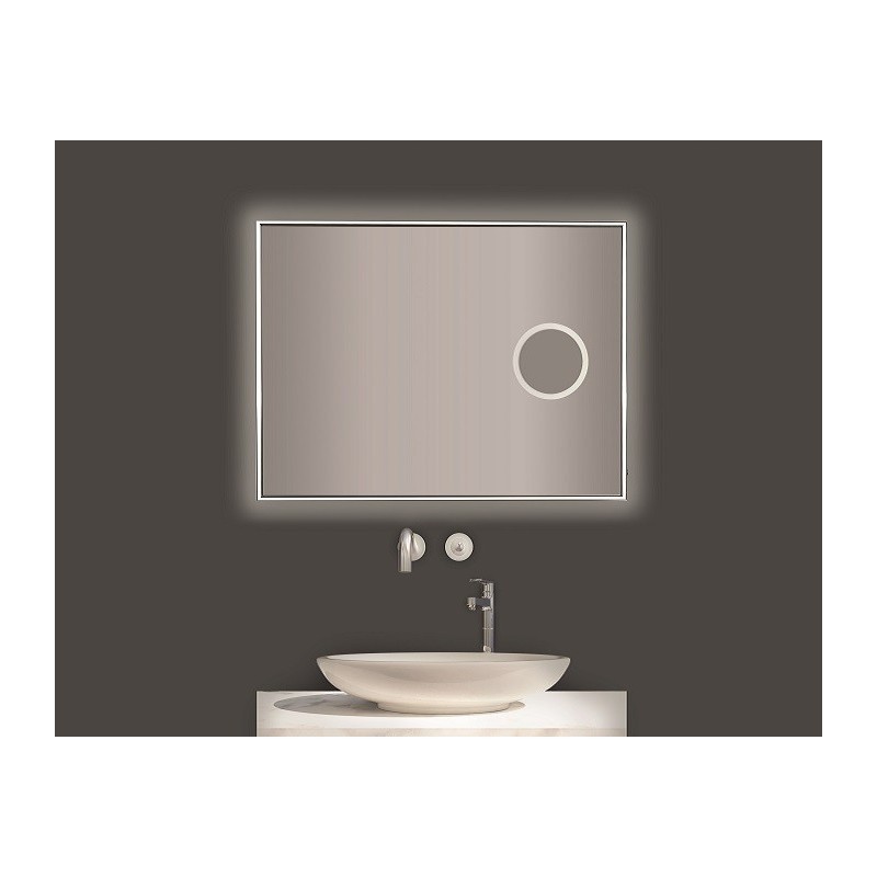 Зеркало Esbano ES-3803KDF 1000*800 мм (LED, подогрев)