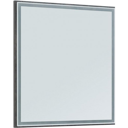 Зеркало Aquanet Nova Lite 750*800 (LED)	( дуб рошелье)