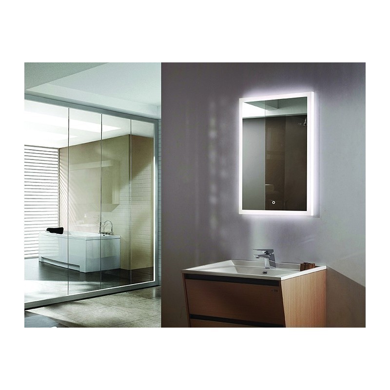 Зеркало Esbano EES-2542HD 600*800 мм (LED, подогрев)