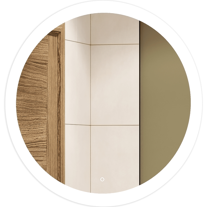 Зеркало Континент Rinaldi 645*645 мм (LED)