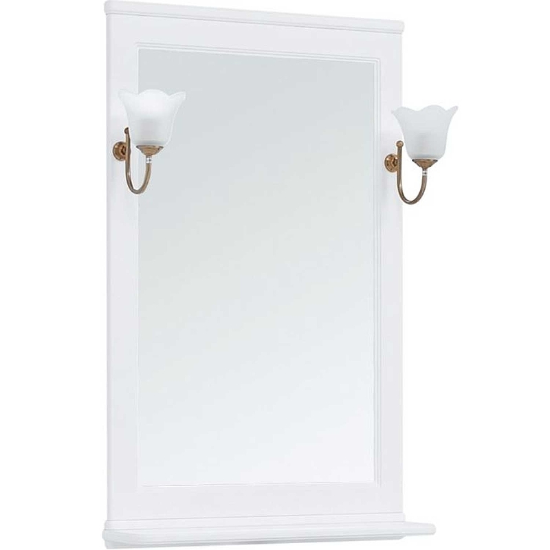 Зеркало Aquanet Валенса New 650*1000 мм (белый матовый)