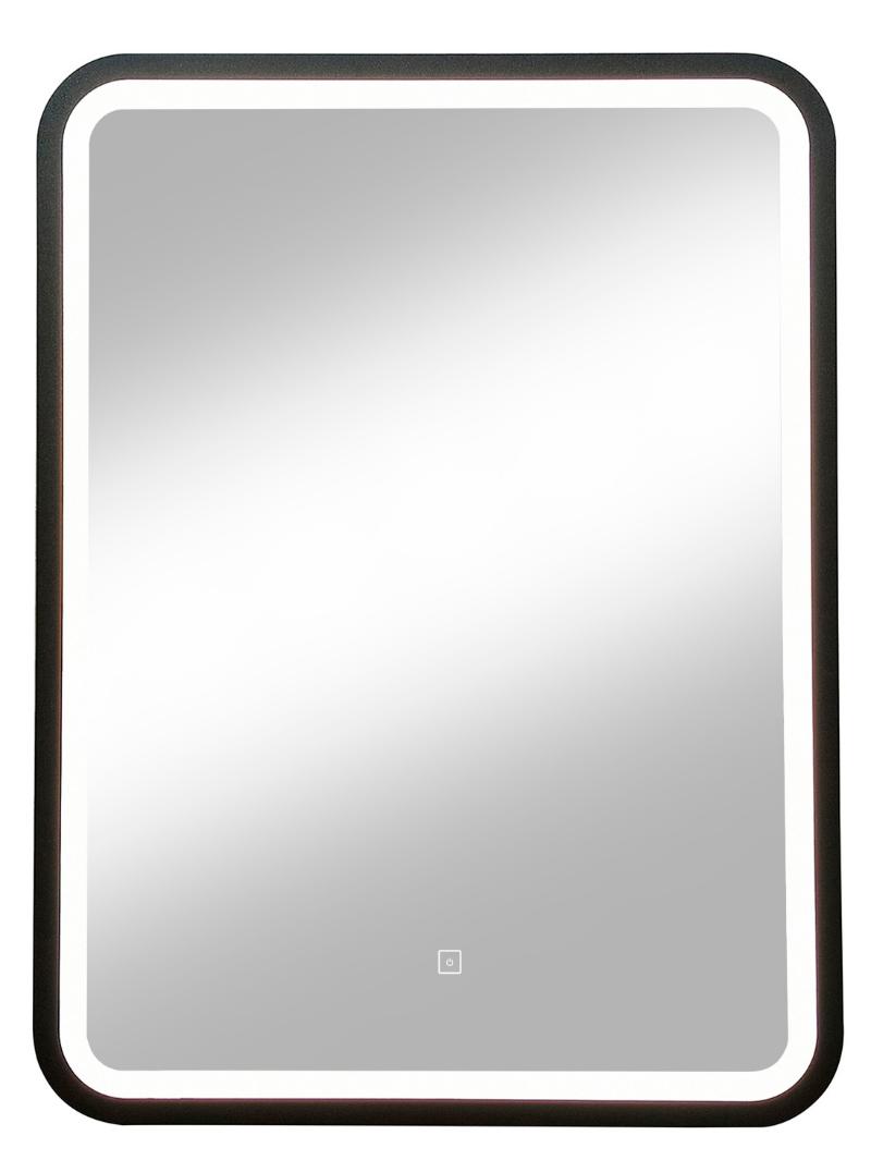 Зеркало Континент Enjoy Black Led 60 ЗЛП842 600*800 мм (чёрный) LED,подогрев