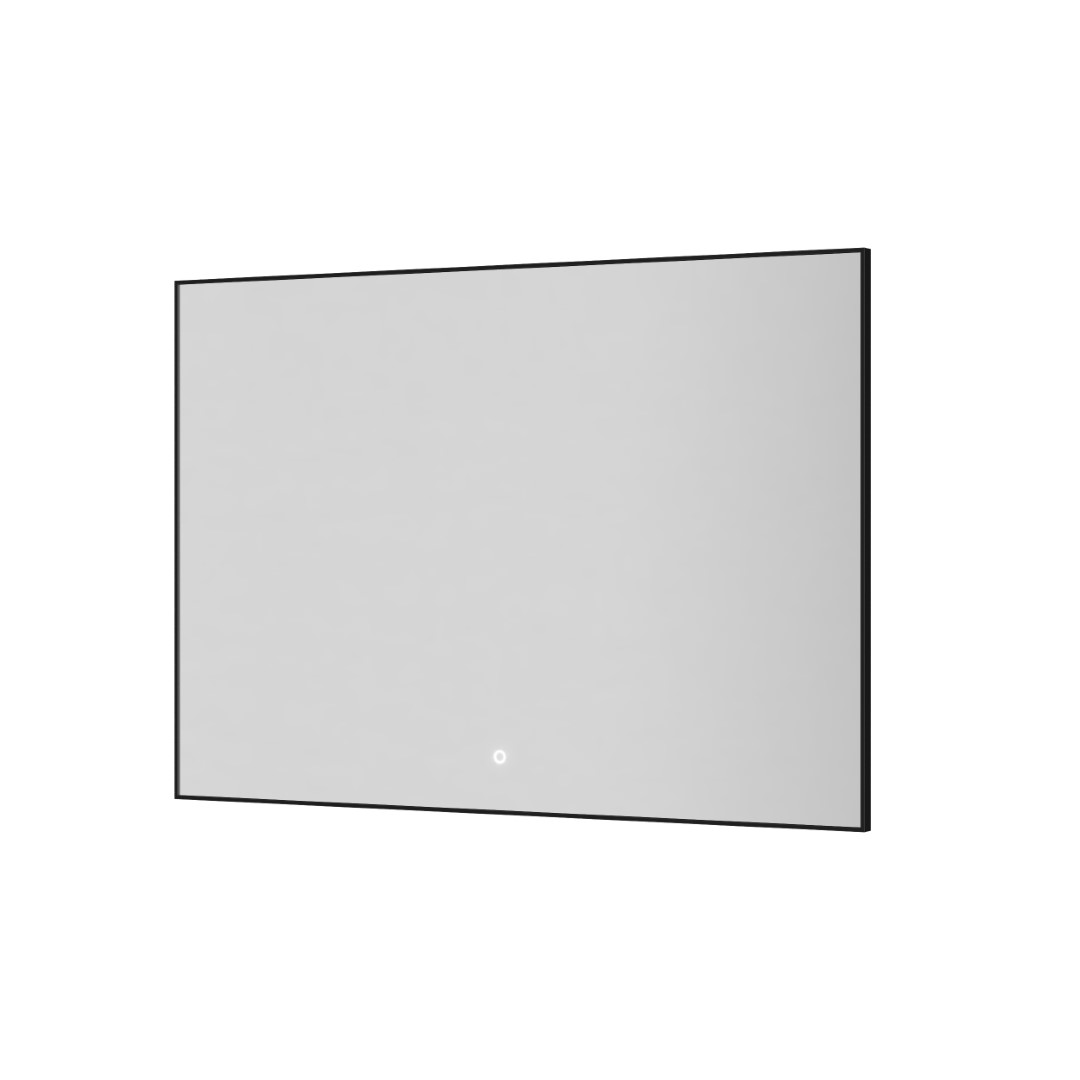 Зеркало Boheme Modern 543-100-B 700*1000 мм (LED, подогрев) чёрный матовый